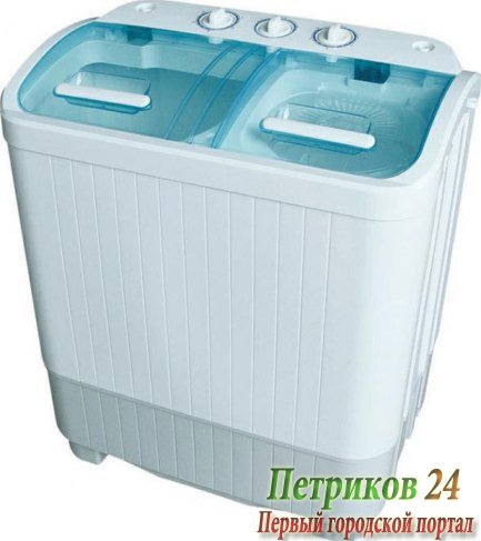 Полуавтоматическая стиральная машина Ассоль XPB35-918 S с отжимом