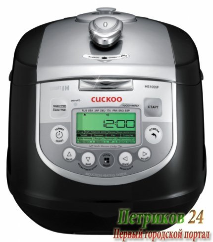 Мультиварка Cuckoo CMC-HE1055F Black