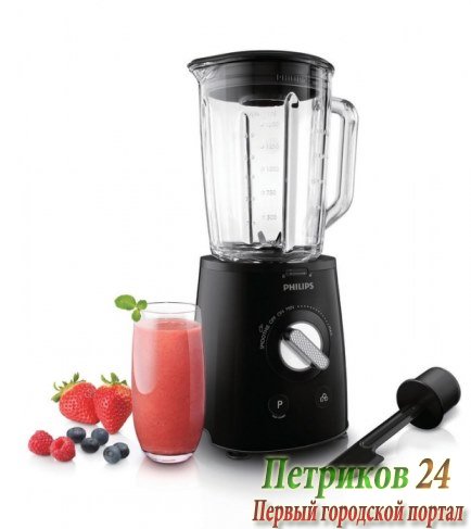 Блендер Philips HR 2095/90 черный