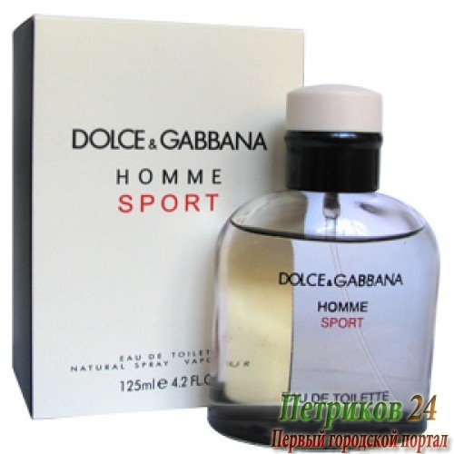 Дольче Габбана HOMME SPORT Eau De Toilette For Men