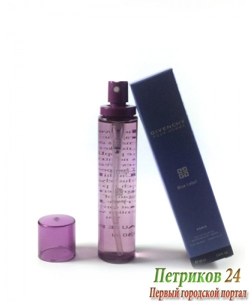 Туалетная вода миниатюра Givenchy Pour Homme Blue Label для мужчин 80 мл