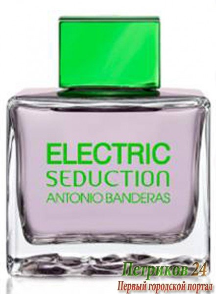 ANTONIO BANDERAS ELECTRIC SEDUCTION In Black Men edt 100 ml