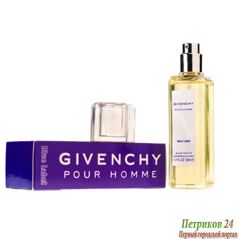 Миниатюра 50 мл. Givenchy pour Homme Blue Label для мужчин