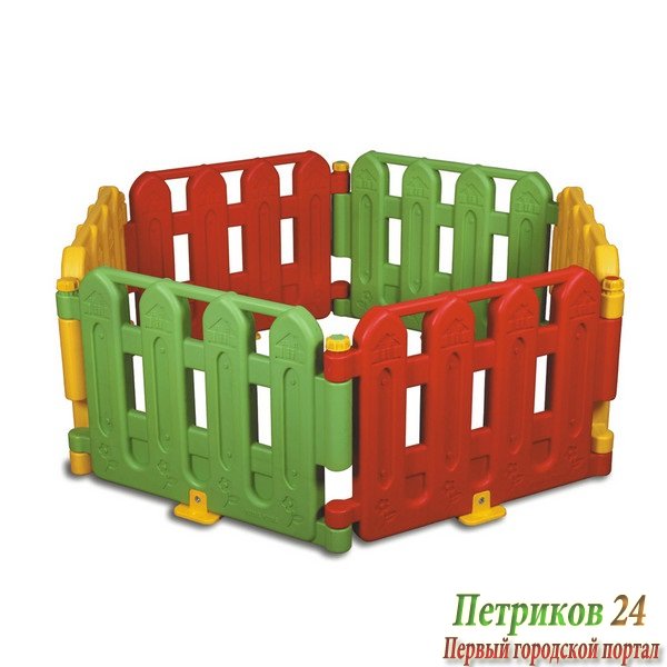 Игровой манеж из 6 частей
