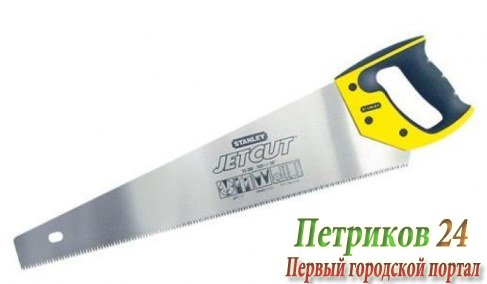 Ножовка по дереву Stanley jet-cut 2-15-289