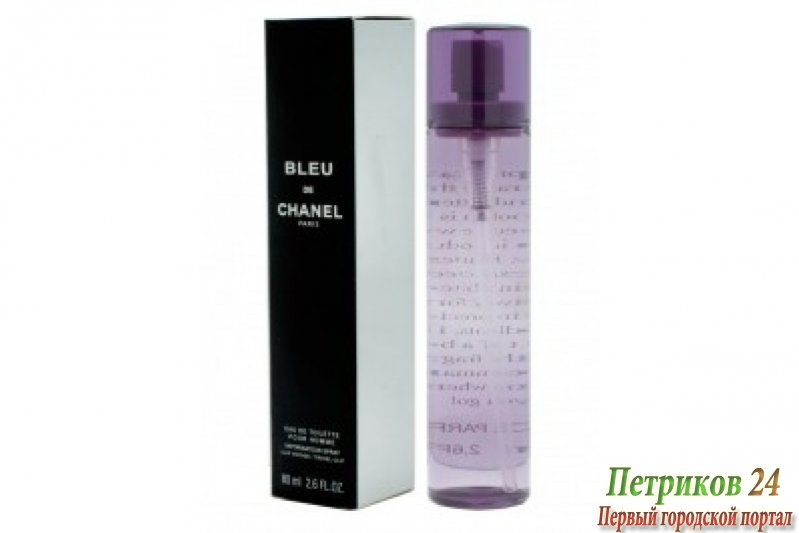 Туалетная вода миниатюра Chanel Bleu de Chanel для мужчин 80 мл