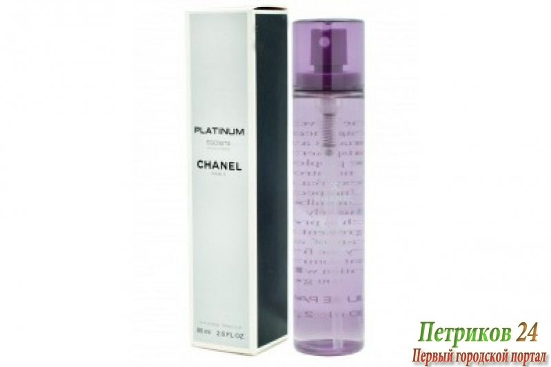 Туалетная вода миниатюра Chanel Egoiste Platinum для мужчин 80 мл