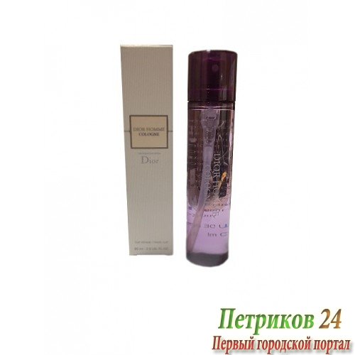 Туалетная вода миниатюра Christian Dior Homme Cologne для мужчин 80 мл