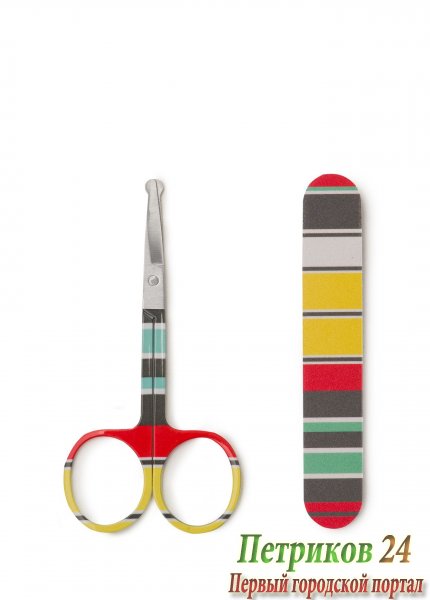 Маникюрный набор (ножнички и пилочка) stripe