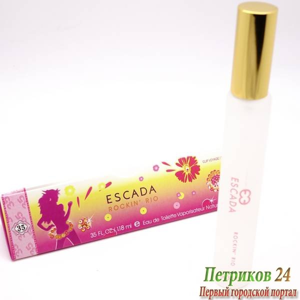 Escada Rock Rio edp для женщин 35 мл ручка
