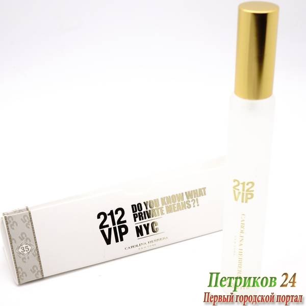 Carolina Herrera 212 VIP для женщин 35 мл ручка