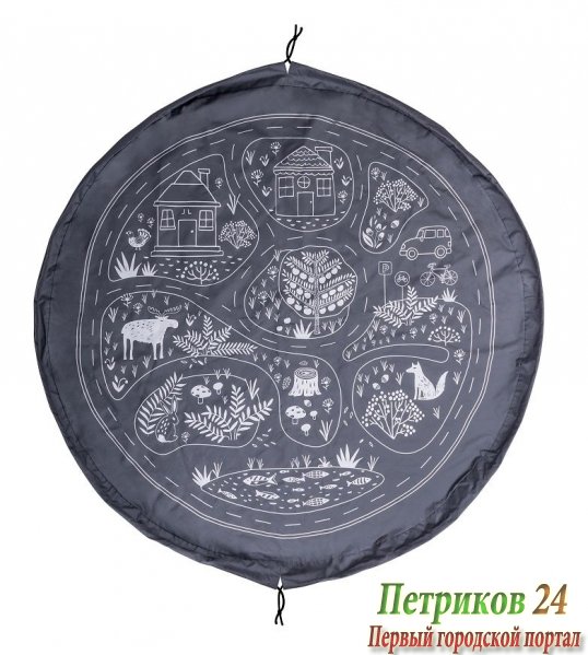 Сумка-коврик для игрушек