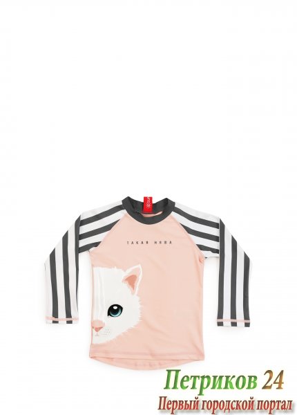 Футболка купальная для девочек size 122