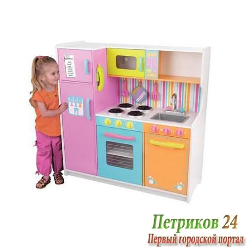 Большая детская игровая кухня 