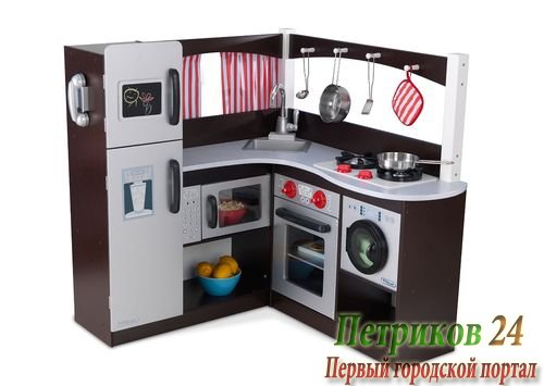 Большая детская игровая кухня &laquo;Эспрессо&raquo;, угловая