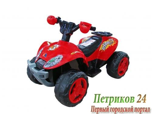 Квадроцикл Molto Elite 3, 6V красный