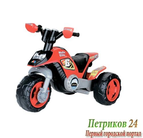 Мотоцикл Molto Elite 6, 6V красный