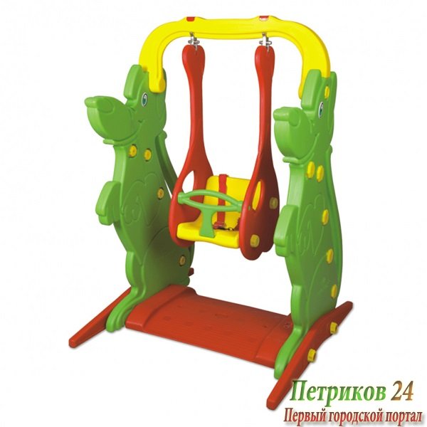 Напольные качели с защитными креплениями, 122 см