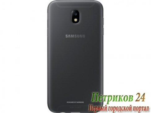 Чехол Samsung Jelly Cover EF-AJ730TBEGRU