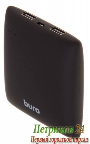Мобильный аккумулятор BURO RA-7500PL-BK Pillow черный