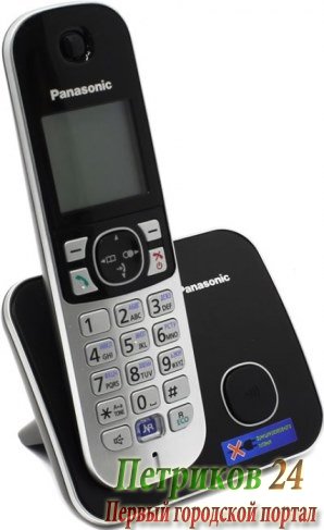 Радиотелефон Panasonic KX-TG6811RUB черный