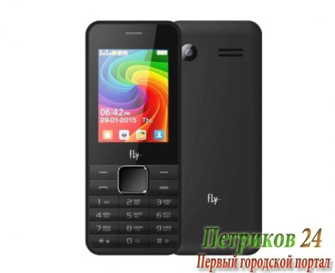 Мобильный телефон Fly FF246 Black