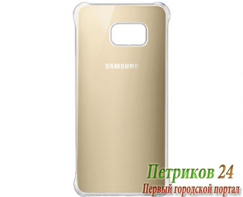 Чехол Samsung Glossy Cover EF-QG928MFEGRU Gold