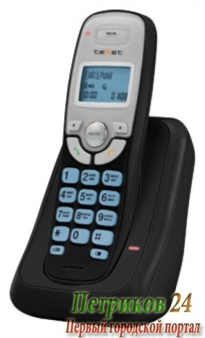 Радиотелефон TEXET ТХ-D6905А черный