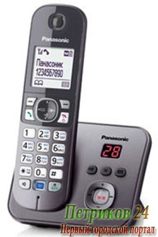 Радиотелефон Panasonic KX-TG 6821RUM