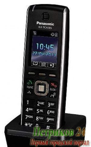 Телефон Panasonic KX-TCA185RU черный