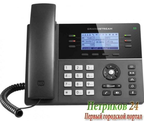 Телефон Grandstream GXP-1760 черный