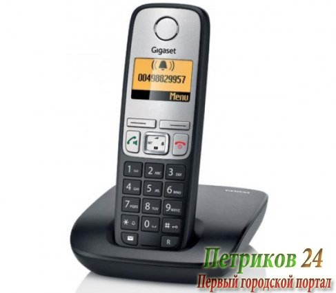 Радиотелефон Siemens Dect Gigaset A415A RUS BLACK