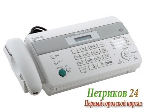 Факс Panasonic KX-FT 982RUW