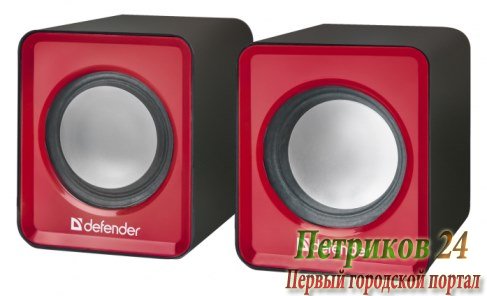 Акустическая система Defender SPK 22 USB Red (65502)