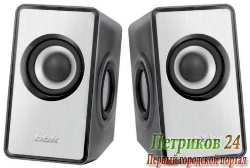 Колонки BBK CA-203S металлик