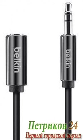 Аудио адаптер Belkin AV10165DSBLKAPL