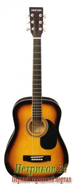 VESTON F-38/SB - акустическая гитара 38", цвет: санбёрст