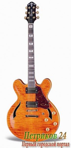 CRAFTER SEG 450/OR + Кейс - полуакустическая гитара, оранжевый, 2V2T, 3way, фирменный кейс в комплекте