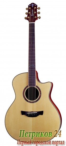 CRAFTER GLXE-3000/BB + Кейс - электроакустическая гитара, с фирменным кейсом в комплекте, Solid ель Энгельмана, корпус- Solid Индонезийский палисандр,