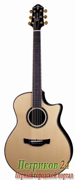 CRAFTER GLXE-4000/RS + Кейс - электроакустическая гитара, с фирменным кейсом в комплекте, Solid палисандр, золотые колки Gotoh, звукосниматели - L.R.B