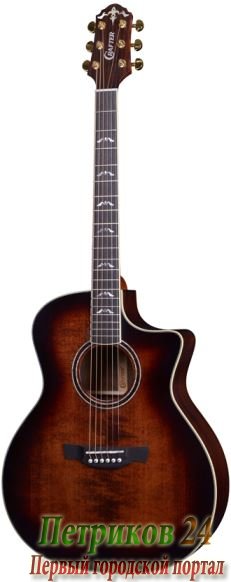 CRAFTER GW-Rose/BRS + Кейс - электроакустическая гитара, цвет BRS