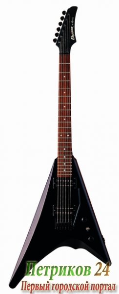 CRUZER RV-820/GMT.BK - электрогитара стрела, чёрная,