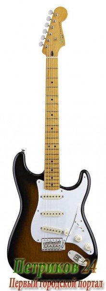 FENDER SQUIER CLASSIC VIBE STRAT 50's 2-COLOR SUNBURST электрогитара, цвет двухцветный санбёрст