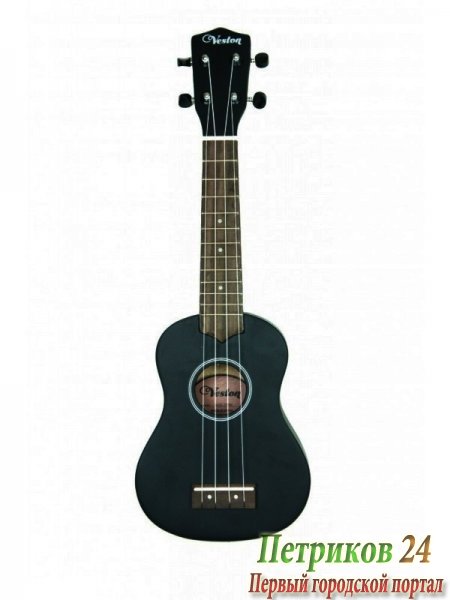 VESTON KUS 15BK - укулеле сопрано, черная