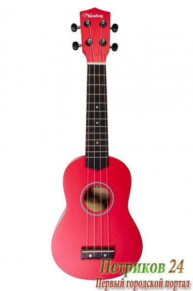 VESTON KUS 15RD - укулеле сопрано, красная