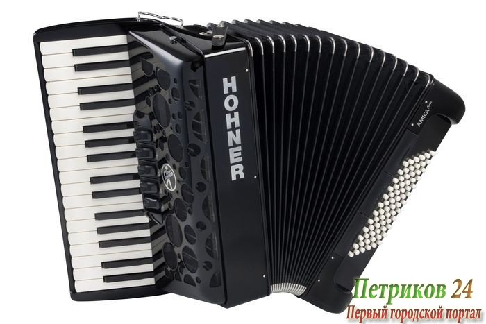 HOHNER Amica Forte III 72 Black (A38621) - концертный аккордеон 3/4, цвет черный