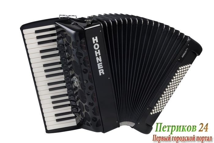HOHNER Amica Forte IV 96 Black (A38221) - аккордеон 7/8