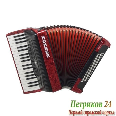 HOHNER The New Bravo III 80 red (SilentKey) - аккордеон 7/8