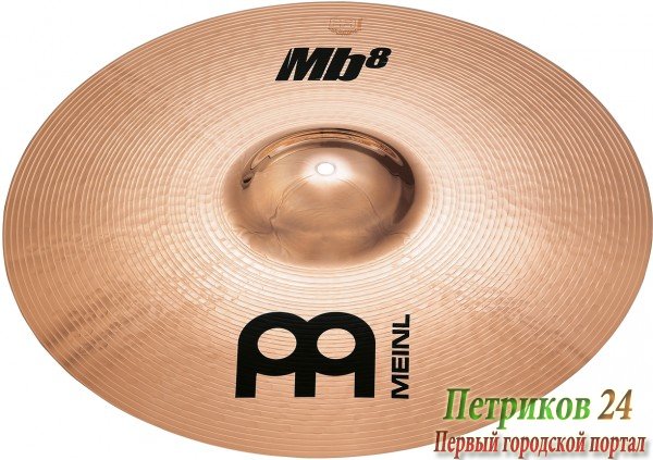 MEINL MB8-22HR-B - тарелка 22" Ride, вес Heavy, сплав B8 (92% медь, 8% олово, следы серебра), серия MB8