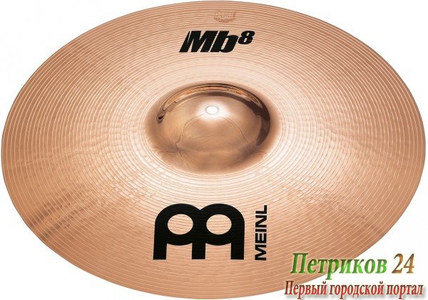 MEINL MB8-22MR-B - тарелка 22" Ride, вес Medium, сплав B8 (92% медь, 8% олово, следы серебра), серия MB8